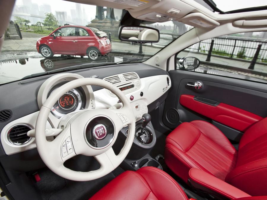  Fiat 500C Lounge 2011 года  (US) (фото 14 из 26)